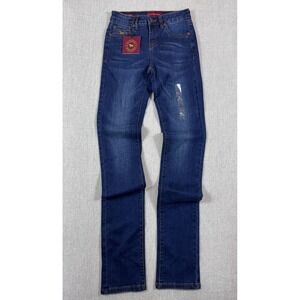 Ringers Western Victoria Mid Rise Straight Leg Jeans NWT Blue Tall Size 2